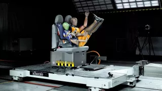 obytný vůz crash test