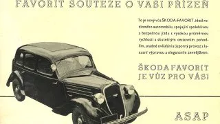 Historický prospekt Škoda Favorit