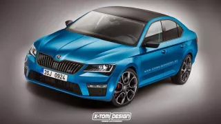 Škoda Superb RS Render