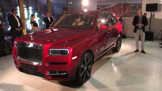 Rolls-Royce Cullinan premiéra v Praze