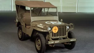 1941-1945 WILLYS MB v zavřené verzi