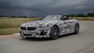 BMW Z4 testy Miramas