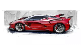 Ferrari FXX K Design