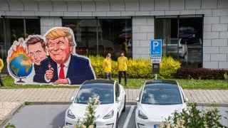 Protest, Tesla