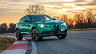 Alfa Romeo Giulia a Stelvio 2020