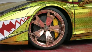 Ferrari 458 Spider Golden Shark od Office-K