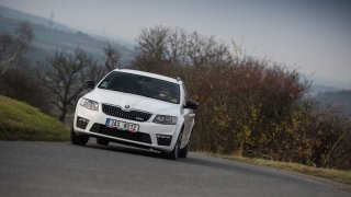 Škoda Octavia RS TDI jízda 2