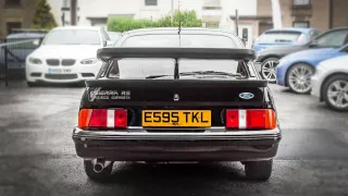 Ford Sierra RS500 Cosworth je vyhledávaná rarita. 