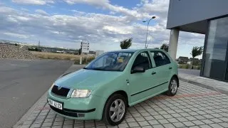 Škoda Fabia v barvě zelená Fantasy