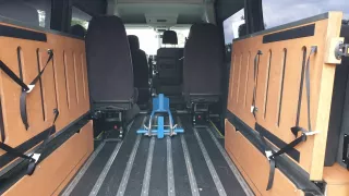 VW Crafter s vestavbou Sicar