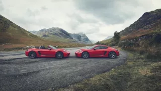 Porsche 718 T Boxster a Cayman 1