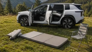Škoda Peaq s postelí. Kempovali jsme v nejnovějším a největším škodováckém elektromobilu
