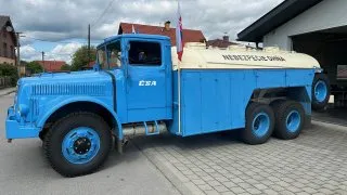 Historická cisterna Tatra 111 připomíná slávu aerolinií ČSA. K mání je za 2,5 milionu korun