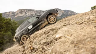 Testování Porsche Cayenne