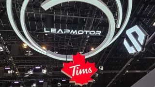 Stánek Leapmotor na autosalonu v Pekingu