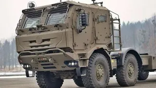 Tatra Force 8x8 s pancéřovanou kabinou
