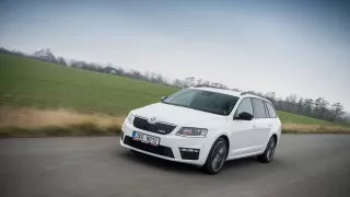 Škoda Octavia RS TDI jízda 10