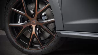 Nejrychlejší Seat Cupra obouvá pláště 235/35 R19 9