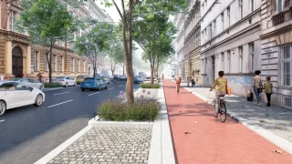 Na pražské magistrále zmizí pruh pro auta. Vznikne tam cyklostezka v obou směrech