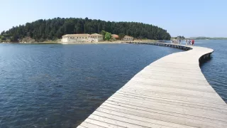 Okolí města Vlora - laguna Narta