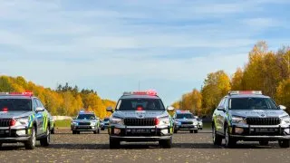 Policejní Škoda Kodiaq
