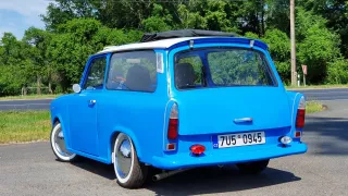 Upravený Trabant z Libochovic