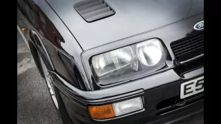 Ford Sierra RS500 Cosworth je vyhledávaná rarita. 