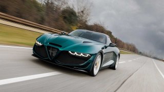 Alfa Romeo Giulia SWB Zagato je unikátní sporťák pro sběratele. Odkazuje na klasické modely