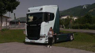 Recenze tahače Scania BEV 40 S