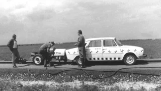 Škoda 100 proti betonové zdi: Takhle proběhl historicky první crashtest v Československu