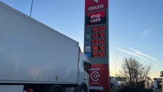 Ceny paliv, D1 u Prahy