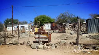 Bohužel, takhle běžně bydlí Namibijci