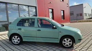 Škoda Fabia v barvě zelená Fantasy