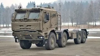 Tatra Force 8x8 s pancéřovanou kabinou