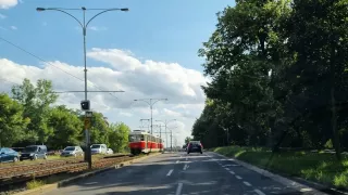 Cyklopruh na podolském nábřeží