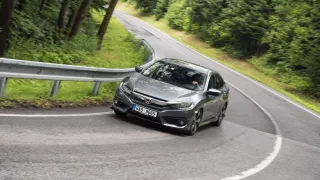 Nová Honda Civic s motorem 1.5 VTEC jezdí skvěle. 