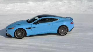 Aston Martin na ledu 