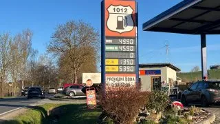 Ceny paliv, D1 u Prahy