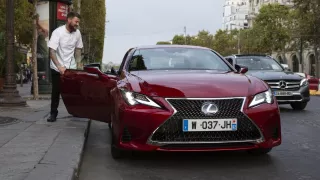 Lexus RC představení v Paříži