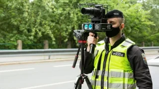 Policie aktualizovala seznam míst, kde se v Praze měří rychlost. Využívá i stacionární radary