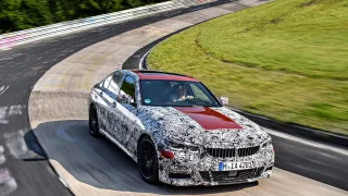 BMW řady 3 Sedan test na Nürburgringu