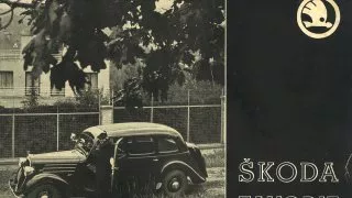 Historický prospekt Škoda Favorit