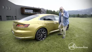 VW Arteon. Propojení slova „ART“. 1