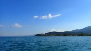 Ledová krása jezera Ohrid