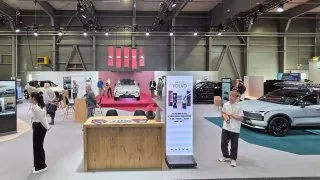 Stánek Volvo na pražském e-Salonu