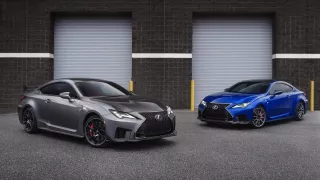 Lexus RC F a RC F Track Edition 2019