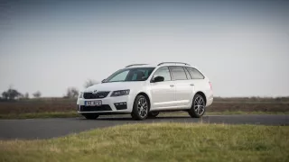 Škoda Octavia RS TDI jízda 4