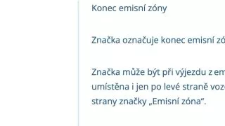 Nové dopravní značky od 1.7.2025
