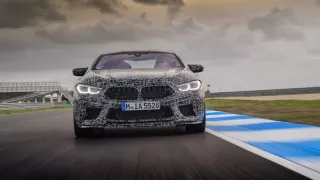 BMW M8 Coupe test Estoril