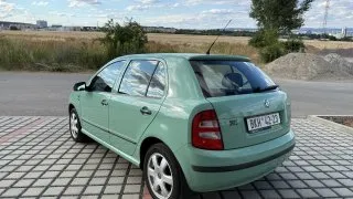 Škoda Fabia v barvě zelená Fantasy